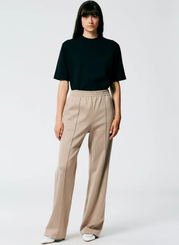 Tibi Active Knit Scottie Jogger Khaki Best