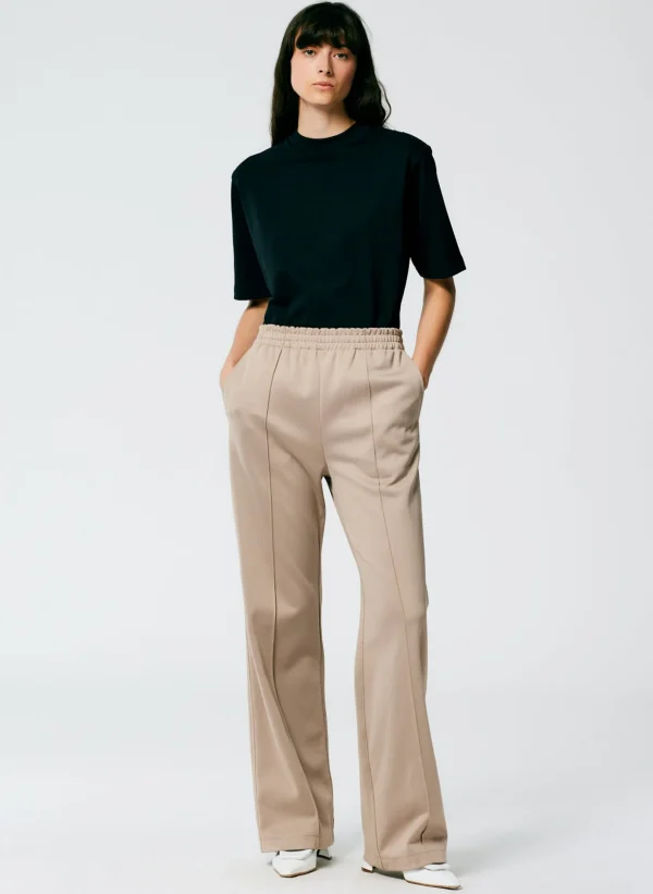 Tibi Active Knit Scottie Jogger Khaki Best