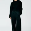 Tibi Active Knit Winslow Pant - Petite Black Cheap