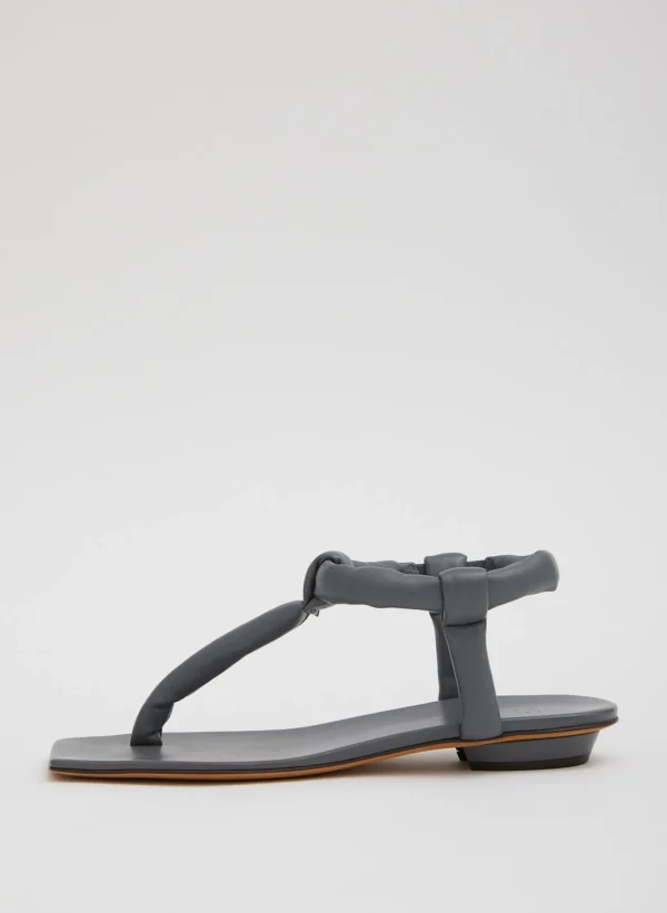 Tibi Aston Sandal Grey Flash Sale