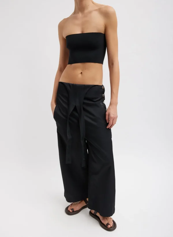 Tibi Bandeau Black Flash Sale