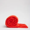 Tibi Blanket Scarf Orange Store