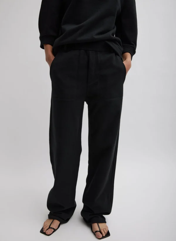 Tibi Cecil Sweatpant Black Hot