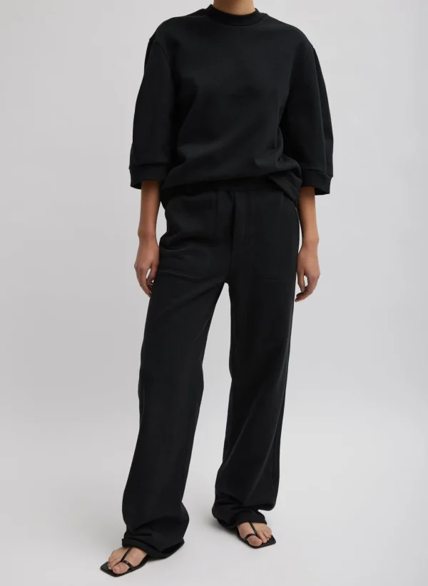 Tibi Cecil Sweatpant Black Hot