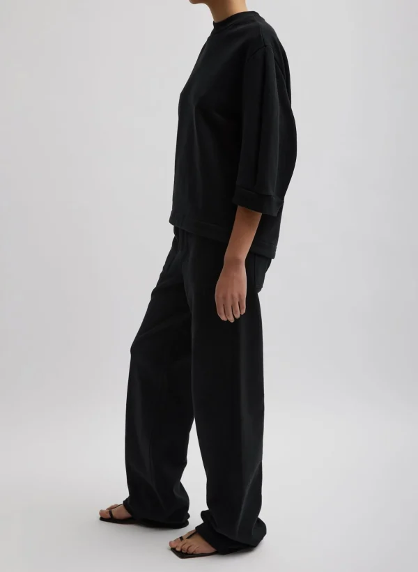 Tibi Cecil Sweatpant Black Hot