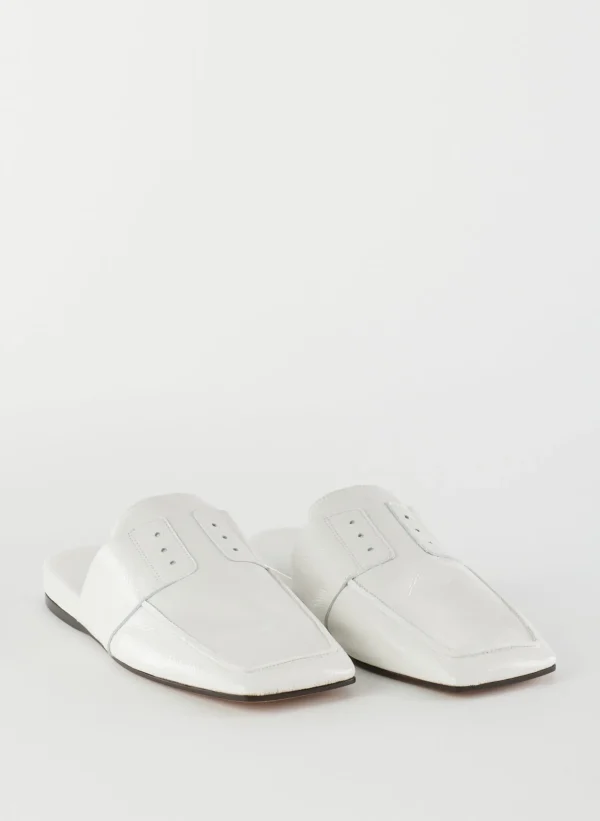 Tibi Granger Slide Creamy White Fashion