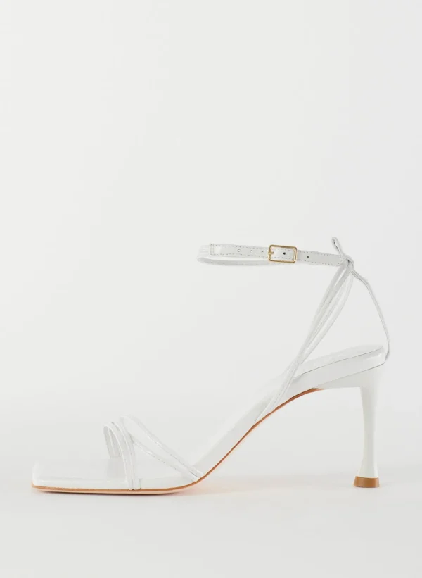 Tibi Guy Naplack Sandal White Best