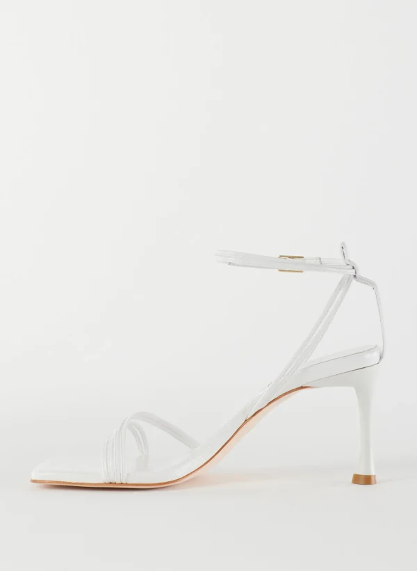 Tibi Guy Naplack Sandal White Best