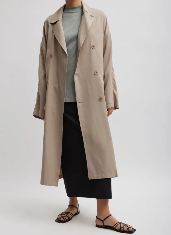 Tibi Lancaster Trench Stone Best