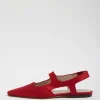 Tibi Malcolm Flat Red Clearance