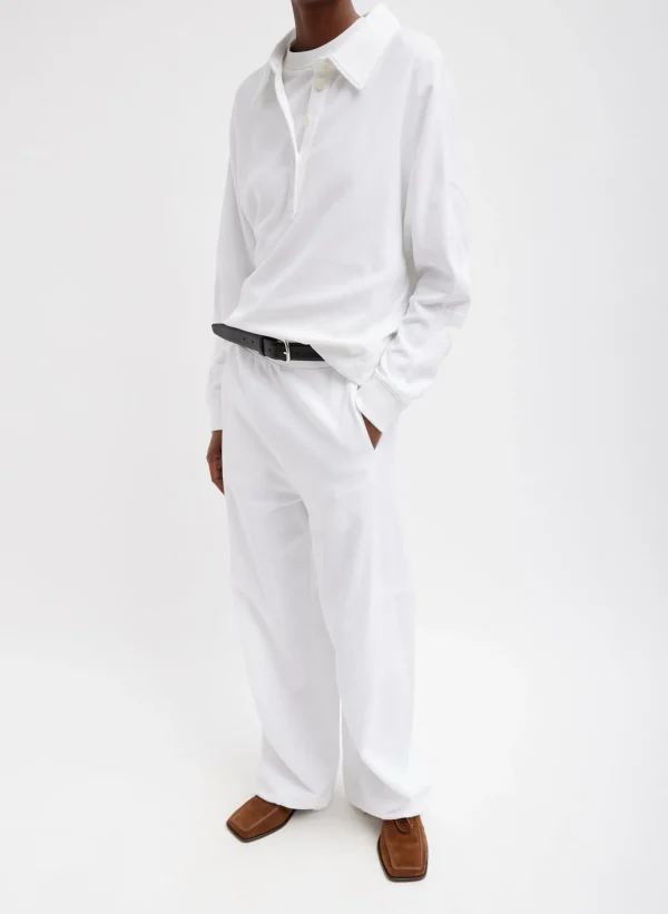 Tibi Summer Sweatshirting Winslow Pant White Online