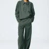 Tibi Winslow Sweatpant - Petite Grey Pine Best