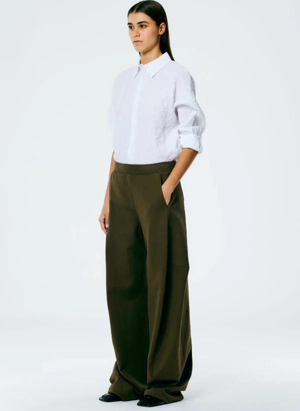 Tibi Winslow Sweatpant - Petite Wood Outlet